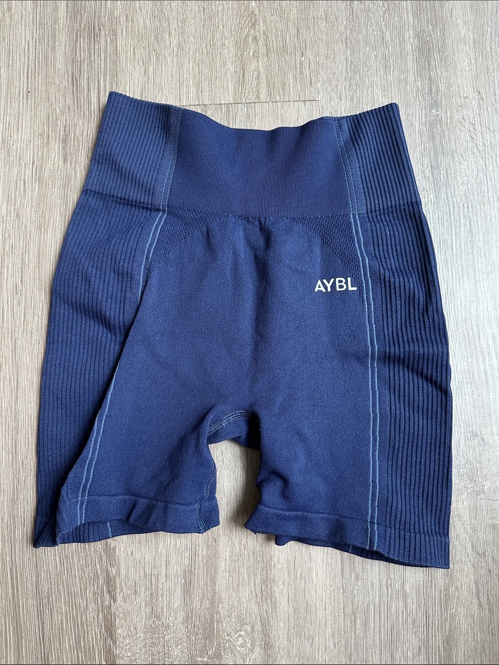 AYBL Reflex Seamless Shorts Navy Blue Small